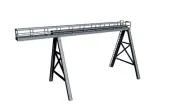 Model Railway 2,3,4 Track Gantry Only Model Kit for Signals or OLE 1.76 OO Gauge