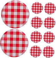 SUPVOX Airtight Iron Mason Lids 20 Pcs Metal Mason Jar Lids for Wide Mouth Canning Jars Storage Jar Covers Regular Mouth