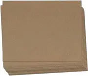 Hamilco Brown Colored Kraft Cardstock Paper - Flat 4 x 6" Heavy Weight 80 lb Cover Card Stock - 100 Pack…