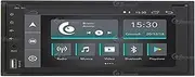 Jf Sound car audio system Universal Car Radio 2 Din Android Dab GPS Bluetooth WiFi USB Full HD Touchscreen Display 6.5 Inches