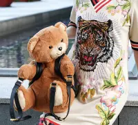 在飛比找Yahoo!奇摩拍賣優惠-Moschino Teddy Bear Backpack 小