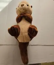 Justin Otter Plush Toy Factory 24" Stuffed Animal 2022 Brown & Tan