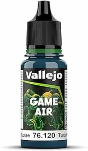 Vallejo Game Air Acrylic Color 18 ml, Abyssal Turquoise