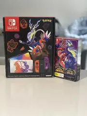 Pokemon Switch OLED & Steelbook - Scarlet & Violet - Limited Release - Unopened