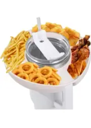 Jugakor Snack Bowl for Stanley 40 oz Tumbler with Handle, Tumbler Snack Tray