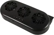 Mikinona USB Powered Car Exhaust Fan Efficient Car Ventilation Fan for Quick Cooling for Comfortable Driving Environment