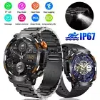 Bluetooth Smart Watch Waterproof LED Light Compass Sport Watch Fitness Tracker