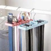 Tie Belt Hanger Wardrobe Organizer Rack Scarf Hanger Home Closet Clothes Storage