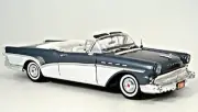 1:18 MOTORMAX BUICK ROADMASTER CABRIO 1957 BLUE WHITE No MR BBR PEAKO FRONTIART