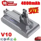 4800mAh 25.2V For Dyson V10 SV12 Battery Replacement V10 Animal Absolute Vacuum