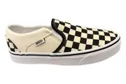 Vans Womens Comfortable Asher Checkerboard Slip On Shoes