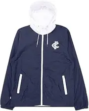 [AFL] Carlton Team Crest Full Zip Nylon Windbreaker
