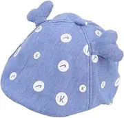 [WOFASHPURET] Beret Hat for Boy Hat Headwear Boys Hat Warm Boys Baseball Hat Baseball Cap Summer Hat Casual Cap Winter Hats Hat Summer Cap Blue Cotton