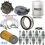 Tune Up Kit Filters Cap Wire Spark Plugs For CHEVROLET BEL AIR V8 7.4L 1975