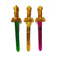 在飛比找蝦皮購物優惠-四色 金劍 銀劍（5色/4色） 玩具劍 道具劍 太子劍 塑膠
