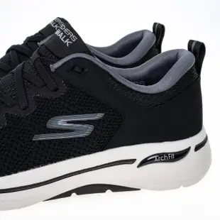 【SKECHERS】男鞋 健走系列 GO WALK ARCH FIT(216254BKGY)