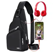 Men Chest Bag Shoulder Backpack Man Sling Cross Body Satchel Travel Bag