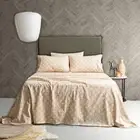 175GSM 100% Egyptian Cotton Flannelette Sheet Set In Patterned Designs by Par...