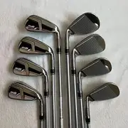 Iron Set M6 Golf Irons M6 Golf Clubs Sets 456789PS(8PCS) R/S Flex Steel/Graphite Shaft with Head Cover (Color : Graphite S Shaft)