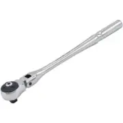 DeeN 9.5Sq.(3/8) Flex Head Ratchet Handle DNR4-10FX 72gears 270mm Made in Japan