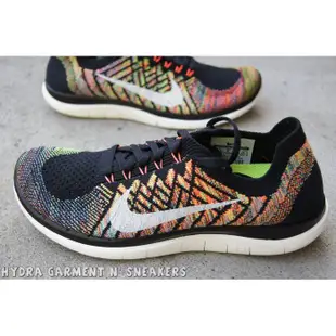 【HYDRA】全新 NIKE FREE FLYKNIT 4.0 彩紅 編織 輕量慢跑鞋 襪套 女鞋 717076-011