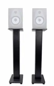 (2) Rockville 36” Studio Monitor Speaker Stands For Samson Resolv SE5