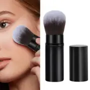 RETRACTABLE PROFESSIONAL Makeup Brush Face Powder Contour Blusher Highlighter