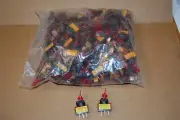 Toggle Switch SPDT On-Off 3-Pin 12v Red Lamp w/Short Paddle (100 pk)