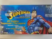 DC Comics SUPERMAN The Legend trading card box Cryptozoic OOP SEALED FREE S/H