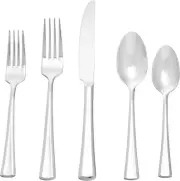 Oneida Noble 20 Piece Everyday Flatware 18/0 Stainless Steel, Service for 4