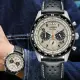 【CITIZEN 星辰】Chronograph系列 型男必備三眼計時腕錶 母親節 禮物(CA4559-13A)