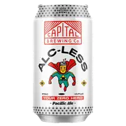 Capital ALC-LESS Alcohol Free Pacific Ale 375ml Can