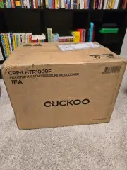 CUCKOO CRP-LHTR1009FW 10-Cup Induction Heating Twin Pressure Rice Cooker