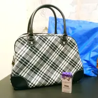 在飛比找蝦皮購物優惠-【Burberry】博柏莉 手提包 日本藍標 經典格紋 保齡