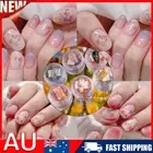 3D Dried Dry Flower Nail Art Beauty Decoration Design DIY Tips Manicure With Box
