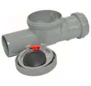 2" 50mm Check Non-Return Anti-Flood Flap Valve Backwater Prevented ZVA51PP