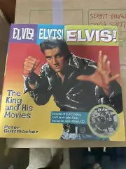 ELVIS PRESLEY ~ THE KING AND HIS MOVIES ~ Hardcover Book & CD ~ Peter Guttmacher