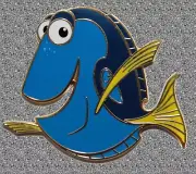 Dory Finding Nemo Pin - DLP DISNEY Cast Lanyard - Paris Series 5