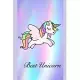 Best Unicorn: Jahreskalender 2020 - Einhorn - Wochenplaner - A5 - 6 x 9 inch