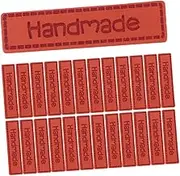 100pcs Handmade Color Changing Leather Tags for Sewing and Crafting Labels for Clothing Knitting and Crochet Projects Durable and Stylish Accessories for Enthusiasts