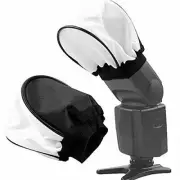 Universal Soft Mini Bounce Diffuser Cap for on/Off Camera Flash Gun