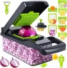 15 in 1 Vegetable Chopper Onion Chopper Mandolin Slicer Food Chopper Slicer Dici