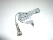 CALRAD 55-972 6FT MICROPHONE CABLE w/ 5/8" 2501F TO RCA FOR JT30 HARP HEATHKIT