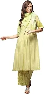[BIBA] Women's Rayon Suit Set