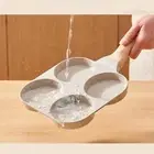 Fried Egg Cooker Aluminium Alloy Nonstick Pan Multifunction