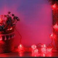 在飛比找樂天市場購物網優惠-春節過年新年裝飾LED燈彩燈閃燈串燈福字燈籠臥室房間裝飾布置