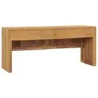 vidaXL TV Cabinet 100x35x45 cm Solid Teak Wood 2BB