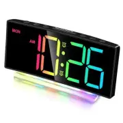 Extra Loud Alarm Clock for Heavy Sleepers Black+dynamic
