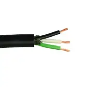 100' 14/3 SJEOOW Cord Portable Power Cable Flexible TPE Jacket Black 300V