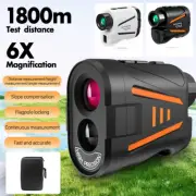 1800M Golf Laser Range Finder 900mah Rangefinder Flagpole Distance Height Angle
